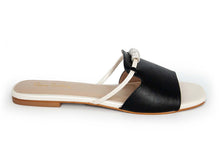 SLIPPER CF-0351 BLK&WHT