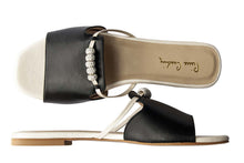 SLIPPER CF-0351 BLK&WHT